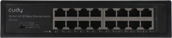 Коммутатор Cudy FS1016 (L2) 16x100Мбит/с неуправляемый - купить недорого с доставкой в интернет-магазине