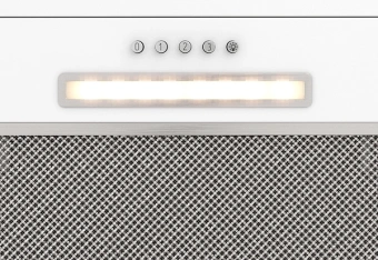 Вытяжка встраиваемая Elikor Cube Basic 60П-630-К3Д белый управление: кнопочное (1 мотор) - купить недорого с доставкой в интернет-магазине
