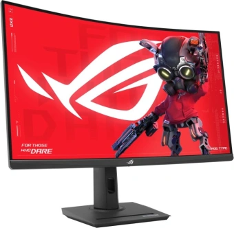 Монитор Asus 31.5" ROG Strix XG32WCS черный VA LED 16:9 HDMI матовая HAS Piv 400cd 178гр/178гр 2560x1440 180Hz DP 2K USB 9.4кг - купить недорого с доставкой в интернет-магазине
