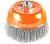 Щетка дисковая Patriot 813010004 d=125мм d(посад.)=14мм (угловые шлифмашины) (упак.:1шт)