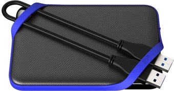 Жесткий диск Silicon Power USB3.0 1TB SP010TBPHD62SS3B Armor A62 2.5" синий - купить недорого с доставкой в интернет-магазине