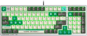 Клавиатура A4Tech Bloody S98 Pixels Green механическая белый/бежевый USB for gamer LED (S98) - купить недорого с доставкой в интернет-магазине