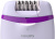 Эпилятор Philips BRE275/00 скор.:2 насад.:3 от электр.сети сиреневый/фиолетовый - купить недорого с доставкой в интернет-магазине