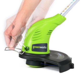 Триммер электрический Greenworks GST5033 500Вт неразбор.штан. реж.эл.:леска - купить недорого с доставкой в интернет-магазине