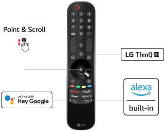 Телевизор LED LG 65" 65NANO766QA.ARUB синяя сажа 4K Ultra HD 60Hz DVB-T DVB-T2 DVB-C DVB-S DVB-S2 USB WiFi Smart TV - купить недорого с доставкой в интернет-магазине