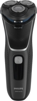 Бритва роторная Philips S3343/13 реж.эл.:3 питан.:аккум. черный - купить недорого с доставкой в интернет-магазине