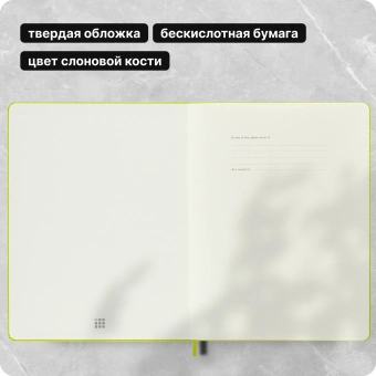Блокнот Moleskine CLASSIC QP090C2 XLarge 190х250мм 192стр. линейка твердая обложка лайм - купить недорого с доставкой в интернет-магазине