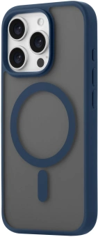 Чехол (клип-кейс) uBear для Apple iPhone 16 Pro Cloud with MagSafe синий (CS432DB63PMT-I24M) - купить недорого с доставкой в интернет-магазине