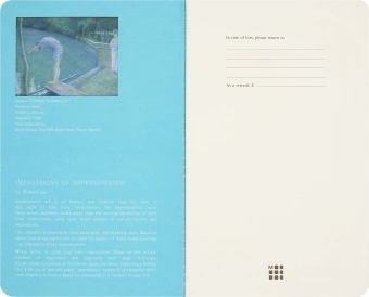 Блокнот Moleskine LIMITED EDITION CAHIER MUSEE D`ORSAY SKCAHL6911S3NL Large 130х210мм обложка картон 120стр. нелинованный мягкая обложка синий/коричневый (2шт) - купить недорого с доставкой в интернет-магазине