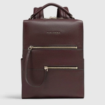 Рюкзак женский Piquadro Patricia CA6772W140/BO бургунди кожа - купить недорого с доставкой в интернет-магазине