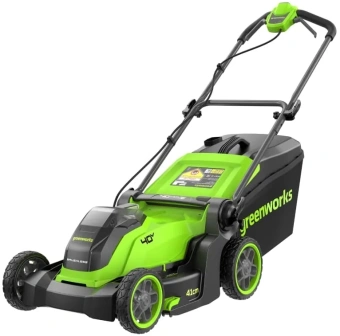 Газонокосилка роторная Greenworks GD40LM411 (2521007) - купить недорого с доставкой в интернет-магазине