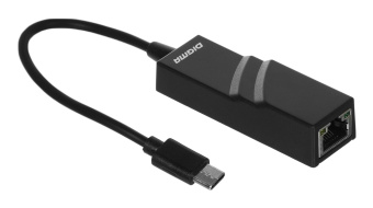 Сетевой адаптер Ethernet Digma D-USBC-LAN100 USB Type-C - купить недорого с доставкой в интернет-магазине