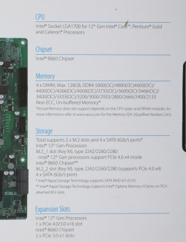 Материнская плата Asus PRO B660M-C D4-CSM Soc-1700 Intel B660 4xDDR4 mATX AC`97 8ch(7.1) GbLAN RAID+VGA+HDMI+DP - купить недорого с доставкой в интернет-магазине
