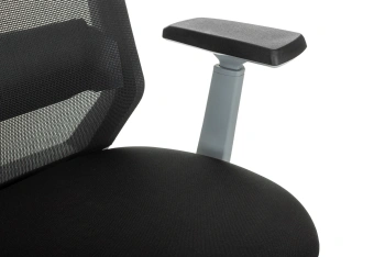 Кресло эргономичное Бюрократ MC-G612N-H черный Elastic-102 Neo Black сетка/ткань с подголов. крестов. металл хром - купить недорого с доставкой в интернет-магазине