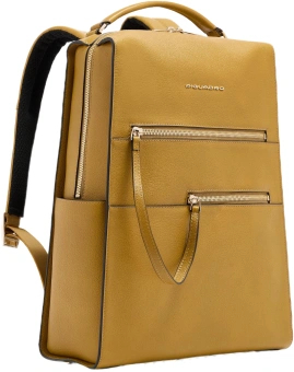 Рюкзак женский Piquadro Patricia CA6772W140/G горчичный натур.кожа - купить недорого с доставкой в интернет-магазине