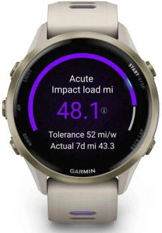 Смарт-часы Garmin Forerunner 970 47мм 1.4" AMOLED корп.серый рем.серый/синий (010-02969-12) - купить недорого с доставкой в интернет-магазине
