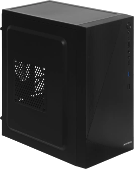 Корпус Accord ACC-XA09 черный без БП mATX 2xUSB2.0 1xUSB3.0 audio bott PSU - купить недорого с доставкой в интернет-магазине