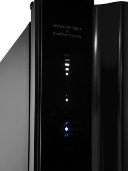 Холодильник Hitachi HRTN7489DF BSLCS 2-хкамерн. серебристый бриллиант глянц. инвертер - купить недорого с доставкой в интернет-магазине