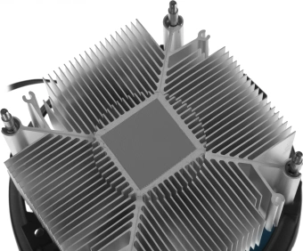 Устройство охлаждения(кулер) Aerocool BAS Soc-1151/1200 черный 3-pin 24dB Al 100W 422gr Ret - купить недорого с доставкой в интернет-магазине