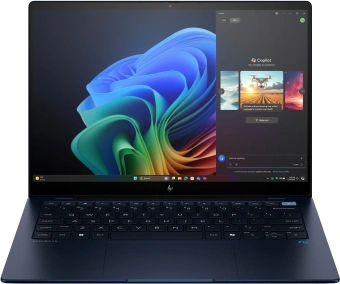 Ноутбук HP EliteBook Ultra G1q8 Snapdragon X Plus X1P-42-100 16Gb SSD512Gb Intel Arc 14" WUXGA (2240x1400)/ENGKBD Windows 11 Pro 64 dk.blue WiFi BT Cam (9M4E6AT) - купить недорого с доставкой в интернет-магазине