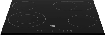 Варочная поверхность Beko BHC6440KBEB черный - купить недорого с доставкой в интернет-магазине