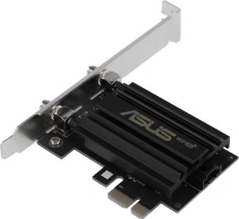 Сетевой адаптер Wi-Fi + Bluetooth Asus PCE-AXE59BT AXE5400 PCI Express x1 2ант. - купить недорого с доставкой в интернет-магазине