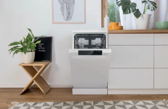 Посудомоечная машина Gorenje GS541D10W белый (узкая) инвертор - купить недорого с доставкой в интернет-магазине