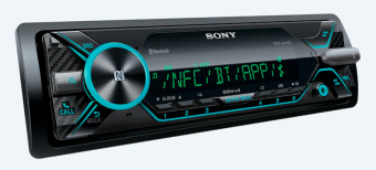 Автомагнитола Sony DSX-A416BT 1DIN 4x55Вт v3.0 RDS - купить недорого с доставкой в интернет-магазине