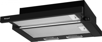 Вытяжка встраиваемая Weissgauff TEL 600 EB черный управление: кнопочное (1 мотор) - цена, купить или заказать с доставкой в интернет-магазине Вытяжка встраиваемая Weissgauff TEL 600 EB черный управление: кнопочное (1 мотор) - купить недорого с доставкой в интернет-магазине