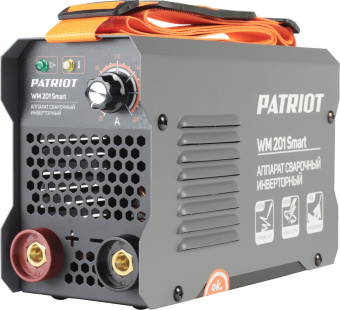 Сварочный аппарат Patriot WM 201 Smart инвертор ММА 8.3кВт - купить недорого с доставкой в интернет-магазине