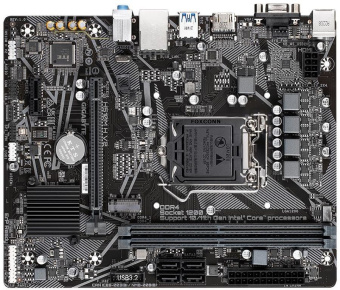 Материнская плата Gigabyte H510M H V2 Soc-1200 Intel H470 2xDDR4 mATX AC`97 8ch(7.1) GbLAN+VGA+HDMI - купить недорого с доставкой в интернет-магазине