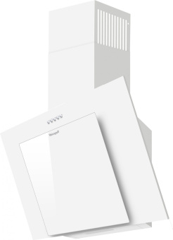 Вытяжка каминная Weissgauff SIGMA 50 PB WH белый управление: кнопочное (1 мотор) - купить недорого с доставкой в интернет-магазине