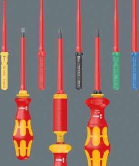Отвертка Wera Kraftform Kompakt VDE 18 Universal 1 Tool Finder в компл.:18 предметов (WE-006613) - купить недорого с доставкой в интернет-магазине