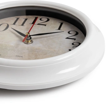 Часы настенные аналоговые Бюрократ WALLC-R80P D21см белый (WALLC-R80P21/WHITE) - купить недорого с доставкой в интернет-магазине