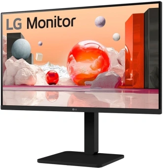 Монитор LG 27" 27BA45QB-B черный IPS LED 16:9 HDMI M/M матовая HAS Piv 1000:1 350cd 178гр/178гр 2560x1440 75Hz DP 2K 8.1кг - купить недорого с доставкой в интернет-магазине