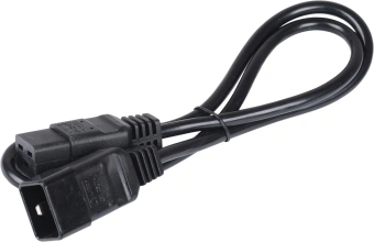 Шнур питания ITK PC-C19C20-2M C19-C20 проводник.:3x1.5мм2 2м 230В 10А черный - купить недорого с доставкой в интернет-магазине