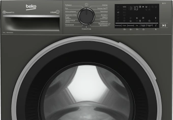 Стиральная машина Beko Beyond B3WFR572AB класс: A загр.фронтальная макс.:7кг антрацит инвертер - купить недорого с доставкой в интернет-магазине