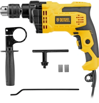 Дрель ударная Denzel IDD-850 850Вт ключевой реверс (26313) - купить недорого с доставкой в интернет-магазине