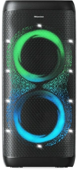 Минисистема Hisense Party Thunder черный 620Вт USB BT - купить недорого с доставкой в интернет-магазине