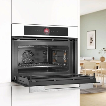 Духовой шкаф Электрический Bosch CMG7241W1 белый - купить недорого с доставкой в интернет-магазине