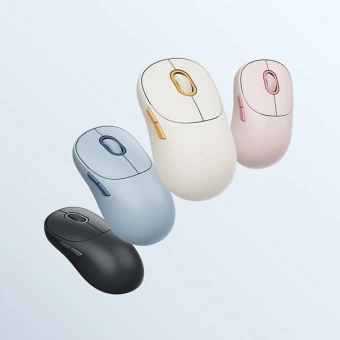 Мышь Xiaomi Wireless Mouse 3 белый оптическая 1200dpi silent беспров. BT/Radio для ноутбука (BHR8912GL) - купить недорого с доставкой в интернет-магазине