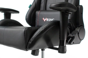 Кресло игровое Zombie VIKING 5 AERO Edition черный экокожа с подголов. крестов. пластик - купить недорого с доставкой в интернет-магазине