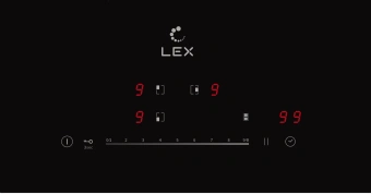 Индукционная варочная поверхность Lex EVI 631A BL черный - купить недорого с доставкой в интернет-магазине