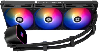 Система водяного охлаждения Thermalright Frozen Horizon 360 V2 ARGB Soc-AM5/AM4/1200/1700/1851 черный 4-pin 29.5dB Al Ret (F-HORIZON-360-BL-V2) - купить недорого с доставкой в интернет-магазине
