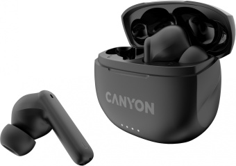 Гарнитура внутриканальные Canyon TWS-8 черный беспроводные bluetooth в ушной раковине (CNS-TWS8B) - купить недорого с доставкой в интернет-магазине