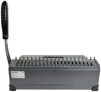 Переплетчик Office Kit B2112N A4/перф.12л.сшив/макс.450л./пластик.пруж. (4.5-51мм) - купить недорого с доставкой в интернет-магазине