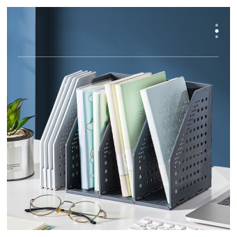 Лоток вертикальный Deli 79003Black 3отд. складной A5 200х150х180мм черный пластик - купить недорого с доставкой в интернет-магазине