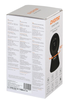 Камера видеонаблюдения IP Digma DiVision 401 2.8-2.8мм цв. корп.:белый/черный (DV401) - купить недорого с доставкой в интернет-магазине