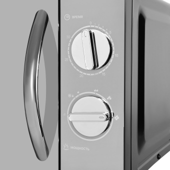 Микроволновая Печь Hyundai HYM-M2007 20л. 700Вт черный/хром - купить недорого с доставкой в интернет-магазине
