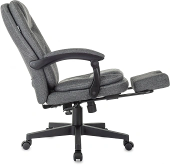 Кресло руководителя Бюрократ CH-868MSG-BF серый 3C1 крестов. пластик подст.для ног пластик черный - купить недорого с доставкой в интернет-магазине